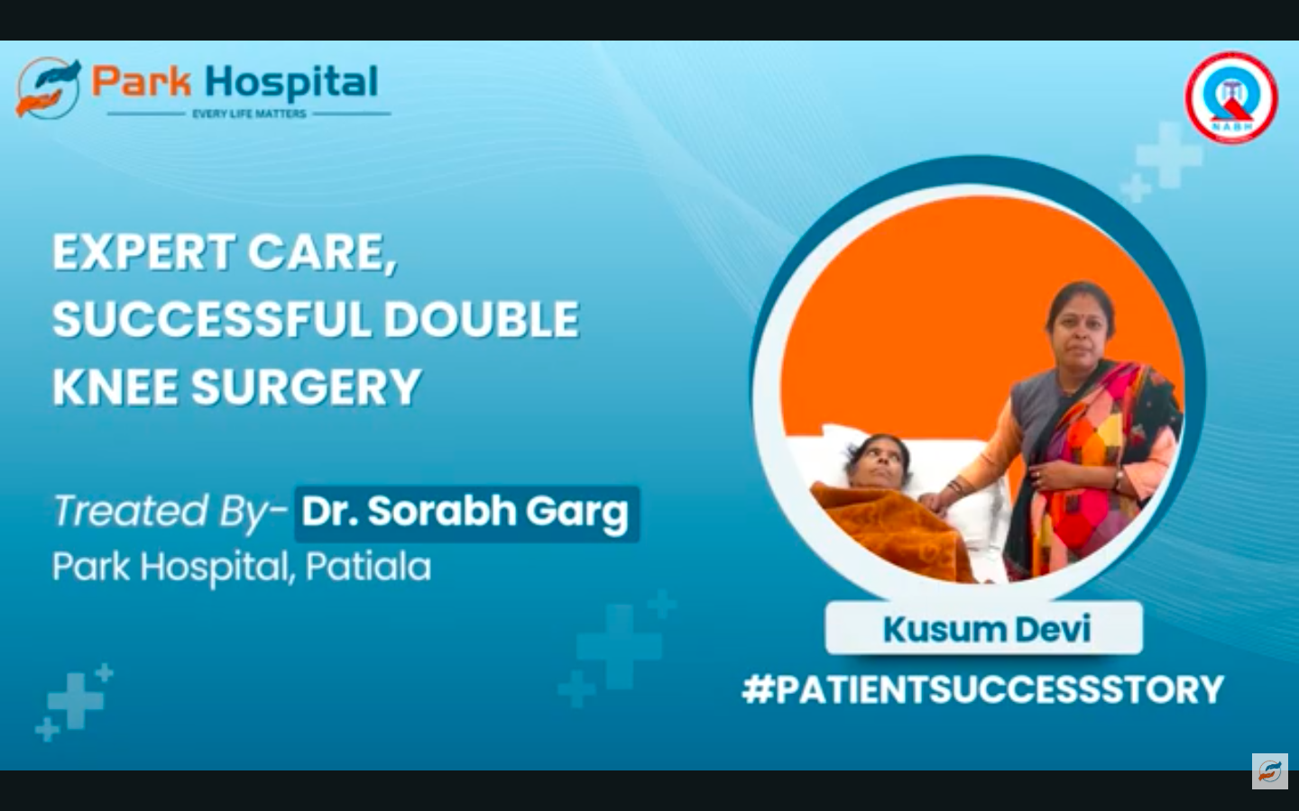 Successful Double Knee Replacement Journey